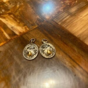 Sterling silver & 18k gold charms